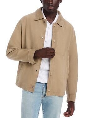 BOSS L-Mochi Leather Jacket Mens Size 44R MSRP $1,695